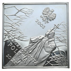Polska, 20 złotych, 2003r., JP II