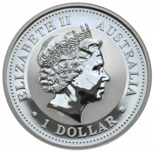 Australia, Kookaburra, 2008r., 1oz.