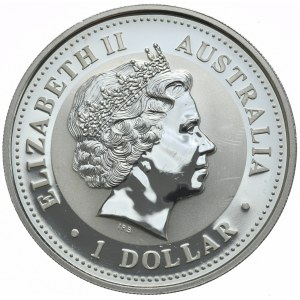 Australia, Kookaburra, 2006r., 1 oz, uncja Ag 999