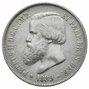 Brazylia, 2000 Reis (Reali), 1889r.