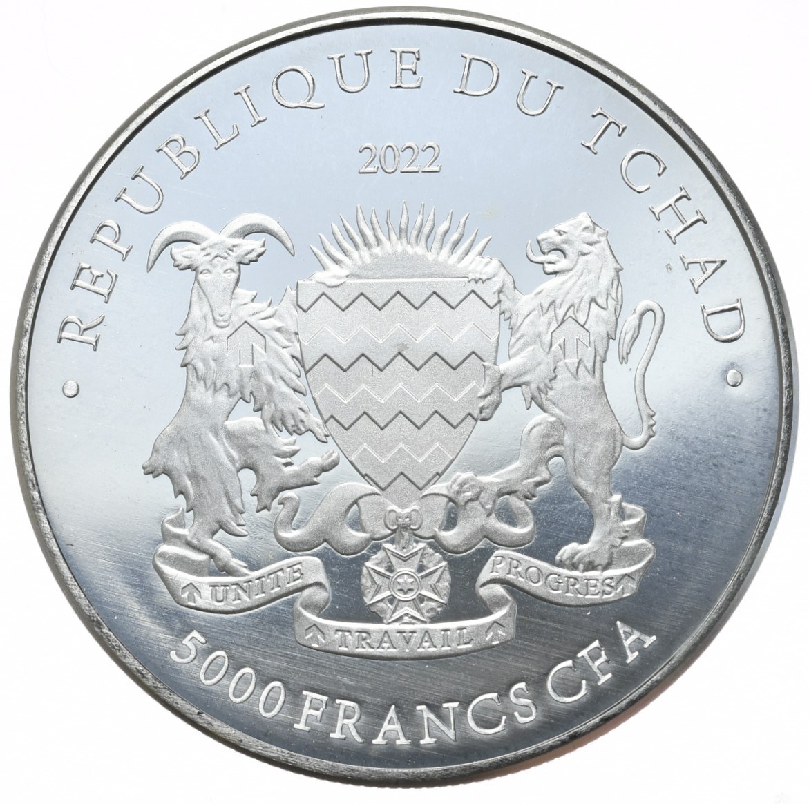 Chad, 5,000 Francs, 2022, Bitcoin - Online auction / Online bidding - Price  - OneBid