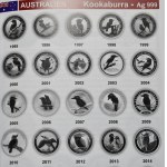 Katalog srebrnych monet bulionowych 2024-2025