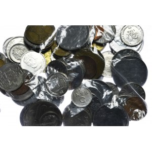 Zestaw monet obiegowych 66 szt. Europa