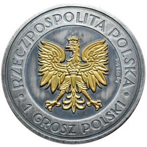 Folwark premium, 1 Grosz Polski, 1oz. Numer 201/500