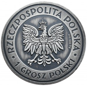 Folwark BU/Antik, 1 Grosz Polski, 1oz.