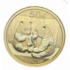 Chiny, Panda, 1/10 oz Au, 2009r. w oryginalnej zgrzewce