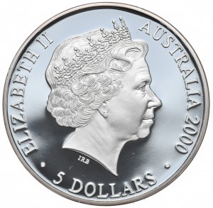 Australia, $5, 2000 Olympics/Faces