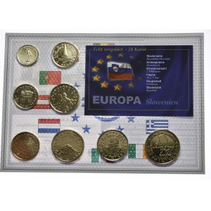 Słowenia, Złocone Próbne Euro, 2007r.