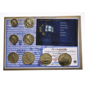 Finlandia, Złocone Próbne Euro, 2005r.