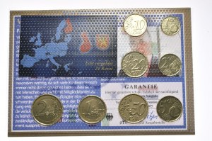 Finland, Gilded Euro Sample, 2005.
