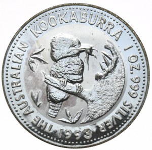 Australia, Kookaburra, 1993, 1oz.