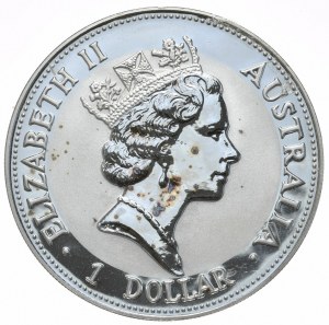 Australia, Kookaburra, 1992, 1oz.