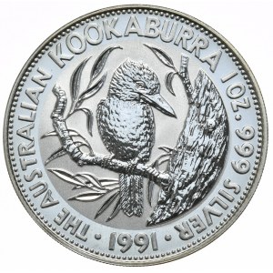 Australia, Kookaburra, 1991r., 1 oz.