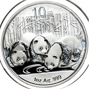 Chiny, Panda, 2013r., 1oz. Ag