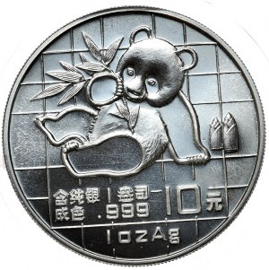 China, Panda, 1989, 1 oz.