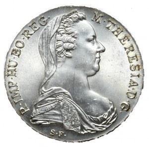 Autriche, Marie-Thérèse, thaler 1780, nouvelle frappe