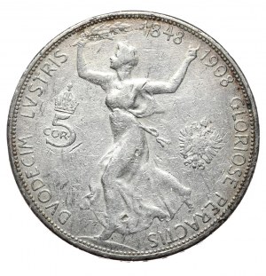 Austria-Hungary, 5 crowns, 1908.