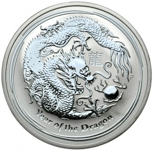 Australia, Year of the Dragon, 2012, 1oz.