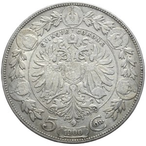 Austria, 5 Koron, 1900r.