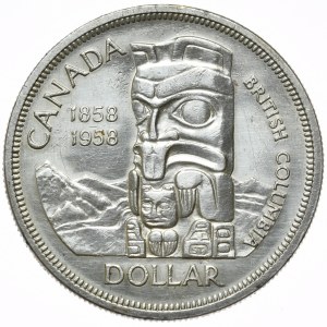 Canada, $1, 1958.