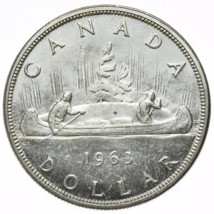 Kanada, 1 Dolar, 1963r.
