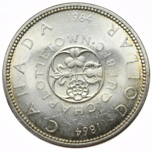 Canada, $1, 1964.