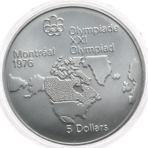 Kanada, 5 Dolarów, 1973r., Montreal