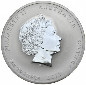 Australia, Year of the Tiger, 2010, 2oz.
