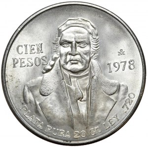 Mexico, 100 Pesos, 1978.