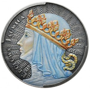 Królowa Jadwiga, Premium kolor, 1oz