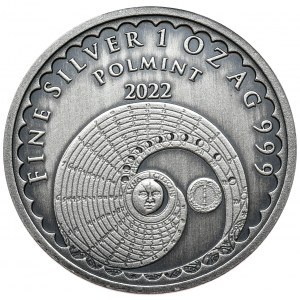 Luna, 1 oz, Ag 999, Antic