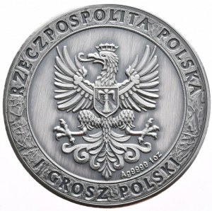 Hussaria1, 1 Polish Penny, 2022 color.