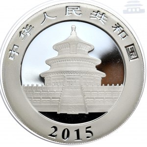 Chiny, Panda, 2015r., 1oz.