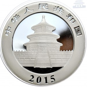 China, Panda, 2015, 1oz.