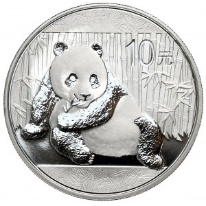 Chiny, Panda, 2015r., 1oz., fabulous