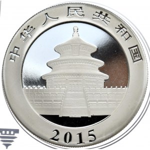 Chiny, Panda, 2015r., 1oz.