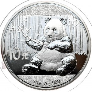 Chiny, Panda, 2017r., 30g.