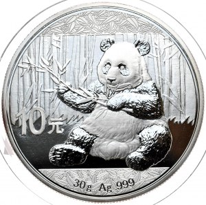 China, Panda, 2017, 30g.