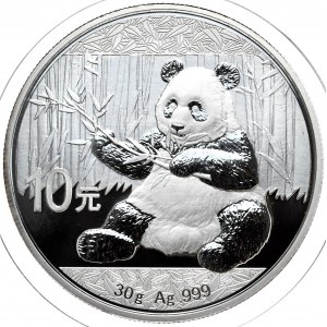China, Panda, 2017, 30g.