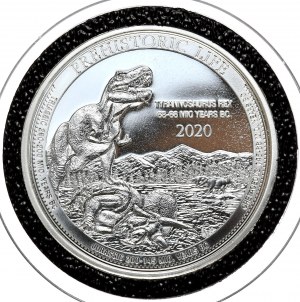 Congo, 20 Francs, 2020, T-Rex