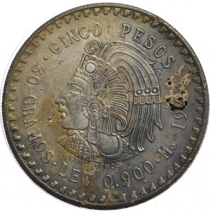 Mexico, 5 Pesos, 1948.