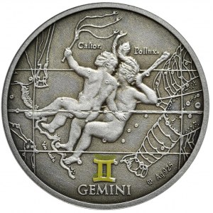 Numizmat, Znaki Zodiaku - Bliźnęta, Mennica Polska