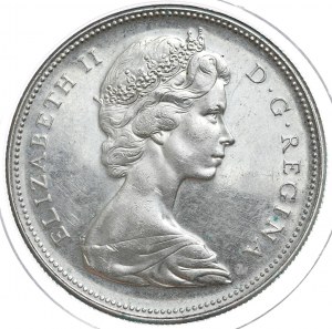 Canada, $1, 1967.