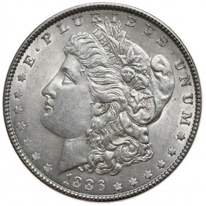 USA, $1, 1886, Morgan, Philadelphia