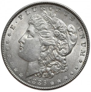 USA, $1, 1886, Morgan, Philadelphia