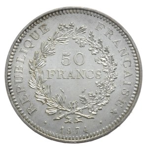 Francja, 50 franków, 1974r., Herkules
