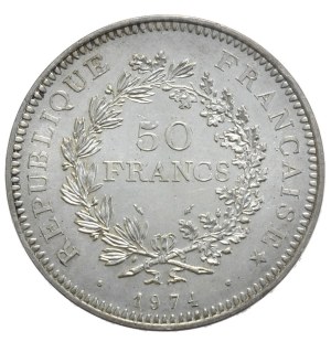 France, 50 francs, 1974, Hercules