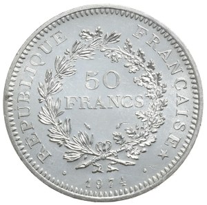 France, 50 francs, 1974, Hercules