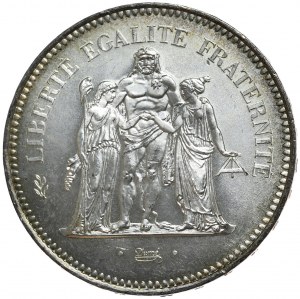France, 50 francs, 1974, Hercules