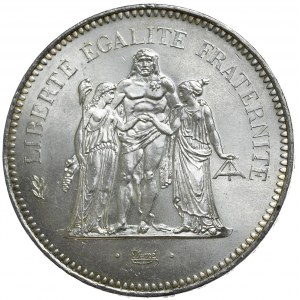 Francja, 50 franków, 1975r., Herkules